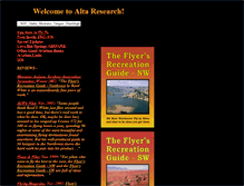 Tablet Screenshot of alta-research.bistrobrew.com